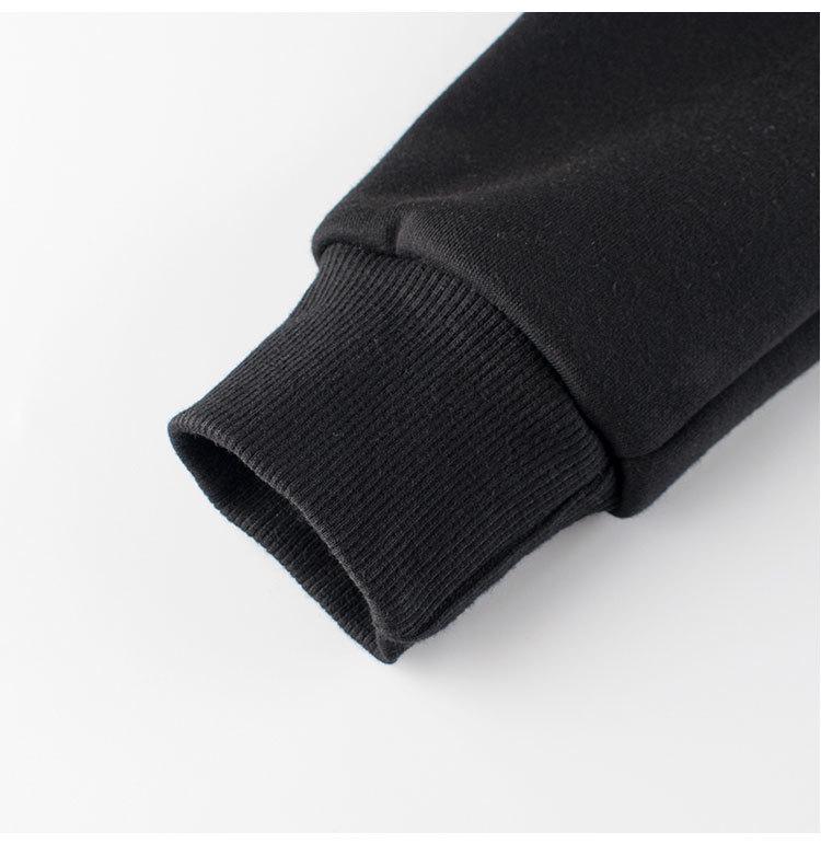 27kids Children's Autumn/Winter Zipper Fleece-Lined Sweatshirt for Baby Boys