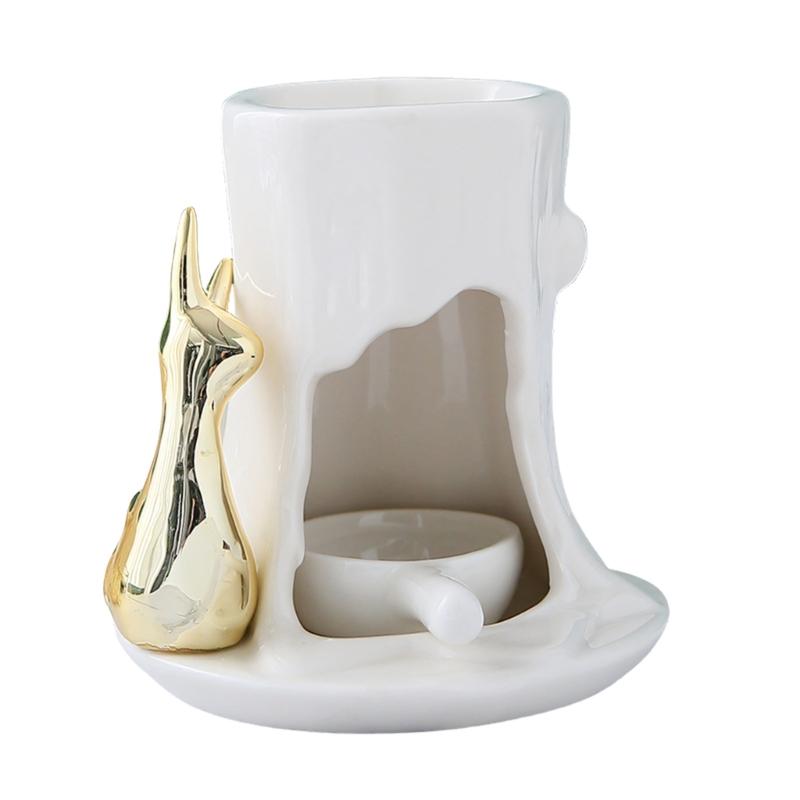 Wax Melt Burners Essential Oil Burners,Oil Burners Tealight Wax Warmer Aromatherapys Holder Candle Scented Diffuser