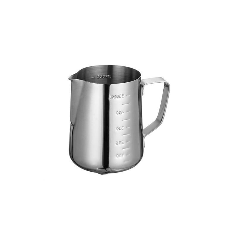 Reusable Stainless Steel Milk Frothing Pitcher With Precise Spout For Caf And Home