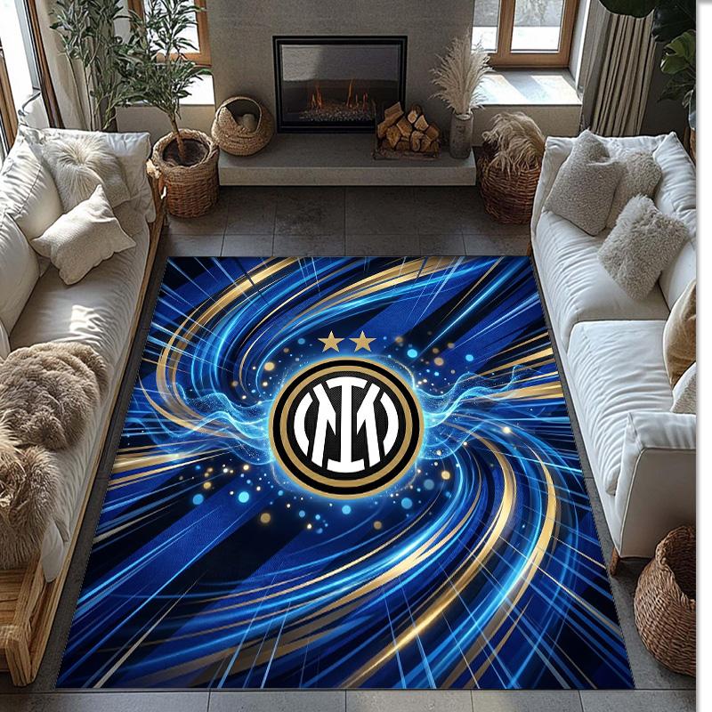 Borussia Dortmund Printed Flannel Area Rug Non Slip Soft Polyester Floor Carpet Indoor Decor Mat for Bedroom Living Room Sofa