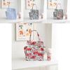 Cartoon Bento Box Bag With Side Pocket Oxford Fabric Multiuse For Kids And Teens