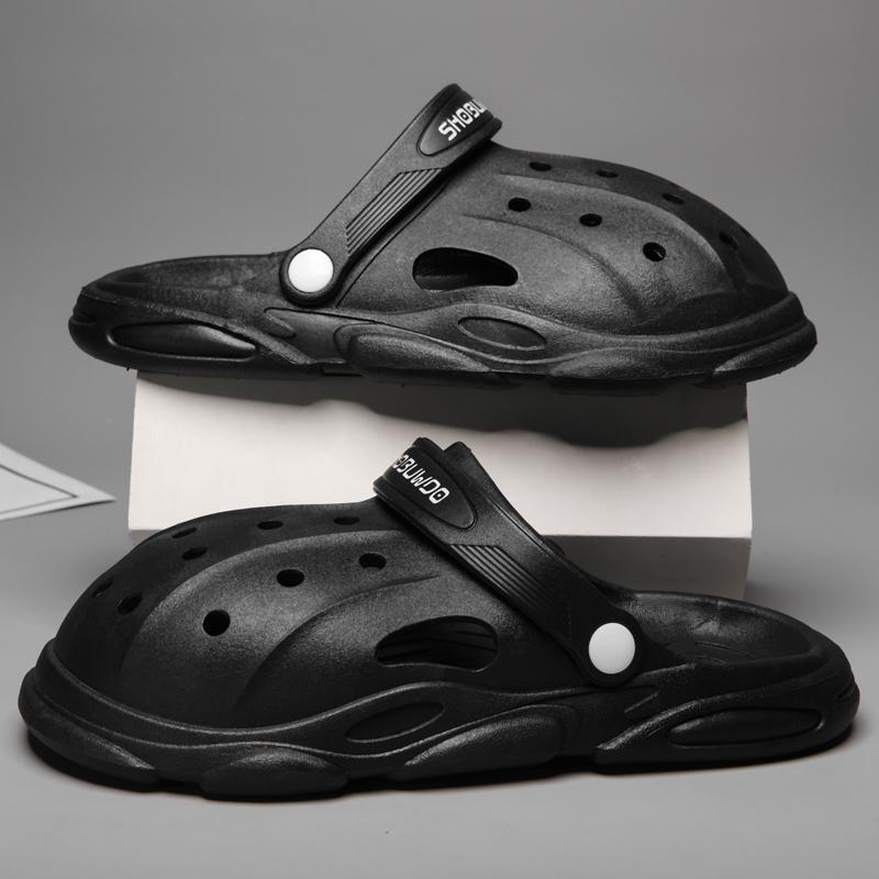 Fashion Hot Style Couple''s Slippers Mens Non-Slip Indoor Home Light Slipper Beach Shoes Men's Outdoor Waterproof Popularit Garden Shoe