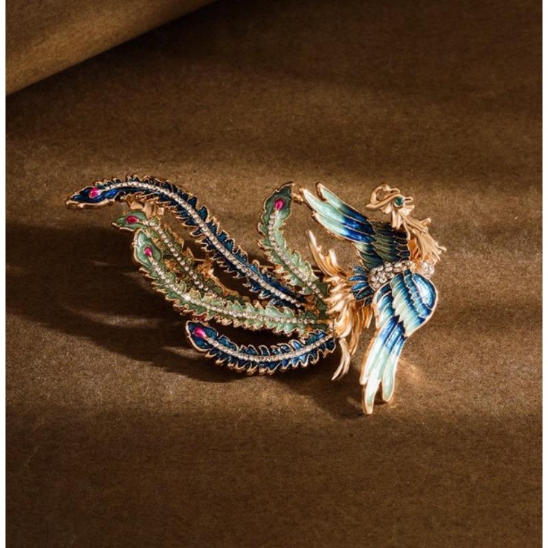 New Alloy Brooch High-end Niche Women's Peony High-end Pin Coat Suit High-end Versatile Brooch