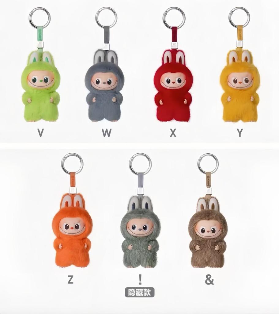 POP MART THE MONSTERS 4.0 Secret Code Series Vinyl Plush Keychain Blind Box (A-M / N-Z) Single Box / Full Set of 14
