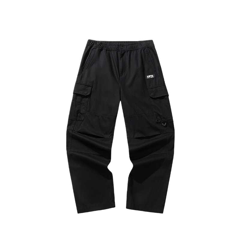 Anta SS26 Серия Skate Lifestyle Однотонные Свободные Повседневные Брюки Средней Посадки Мужские Брюки 152618508-2 M