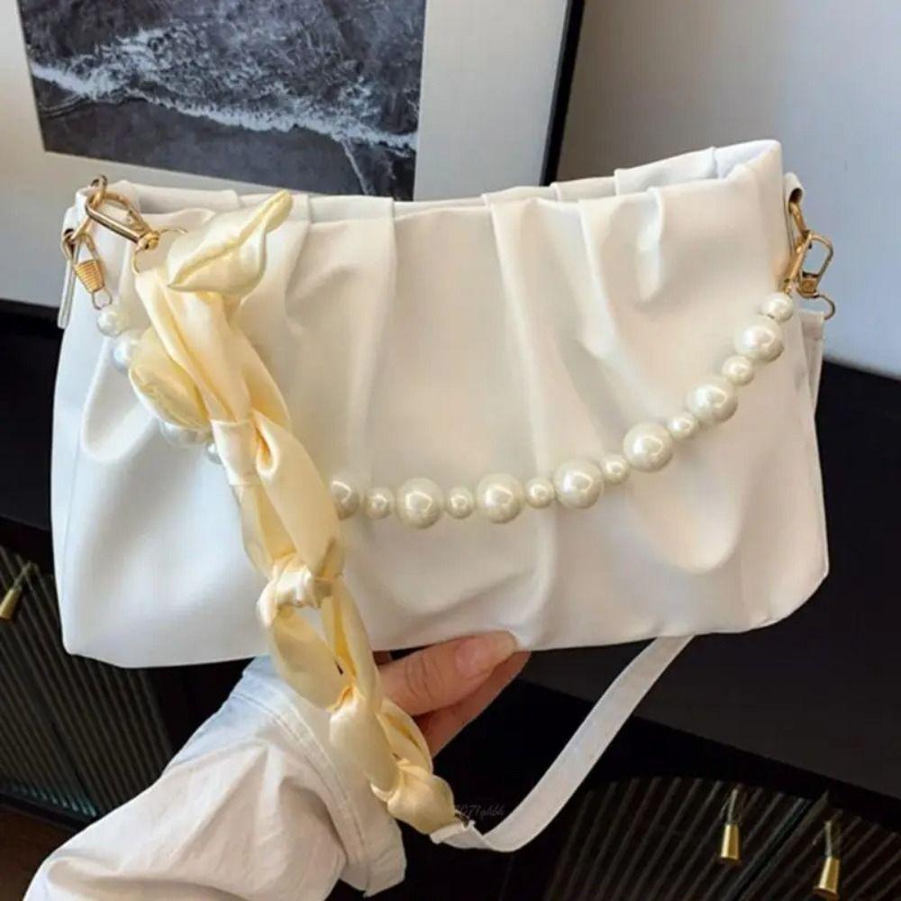 Luxury Luxury Crossbody Bag Small Pearl Shoulder Bag Elegant Women's Handbags  Purses