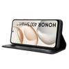 For Honor 400 Smart Leather Case Wallet Stand Retro Texture Phone Cover