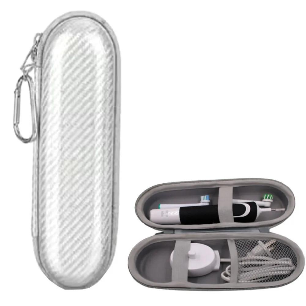 EVA Electric Toothbrush Storage Box Empty Protective Electric Toothbrush Case with Handle Large Capacity Toothbrush Travel Case