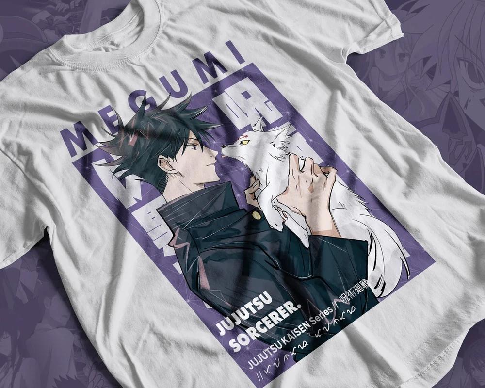 Shadow Megumi Kaisen Anime TShirt Unisex 5 S