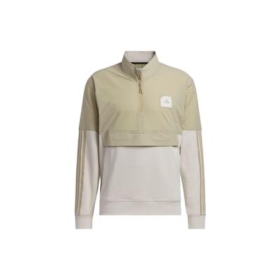 Triibuline poollukuga kihiline retro spordijakk Meeste jakk Pruun HS3207