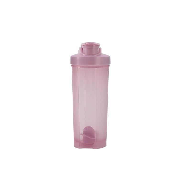 700ML Portable Fitness Water Cup, Meal Replacement Milkshake Cup, Protein Powder Shaker Cup, Graduated Mixing Cup