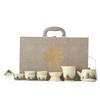 Ruqingshan Festival Gift Box Kung Fu Tea Set Light Luxury High-end Gaiwan Office Guest Teapot/Set