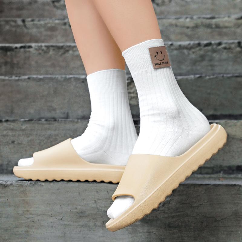 Summer Couple Slippers Outdoor Breathable Beach Shoes Comfortable Soft Soled Non Slip Sandals Suitable For Indoor Wear