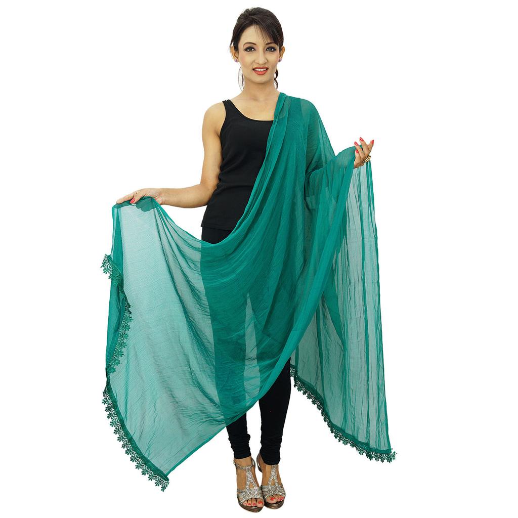 Chiffon Mischung Schals Dupatta Frau Chunni Indische Stola Werfen Sarongs Wraps