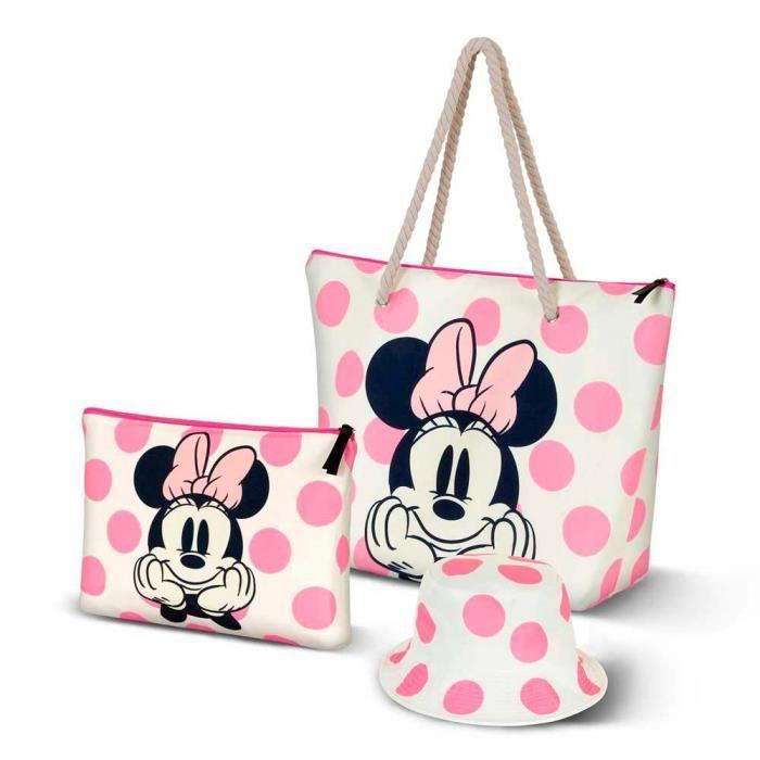 Bonnet Enfant Bucket - Karactermania Dots - Rose