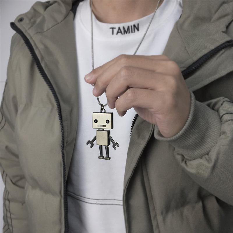 Trendy Men's Clavicle Necklace: Versatile, High-End, Simple Hip Hop Jewelry