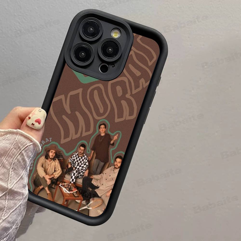 Morat Music For IPhone 17 Pro Max 16 15 14 13 12 11 Plus Black Soft Phone Cover