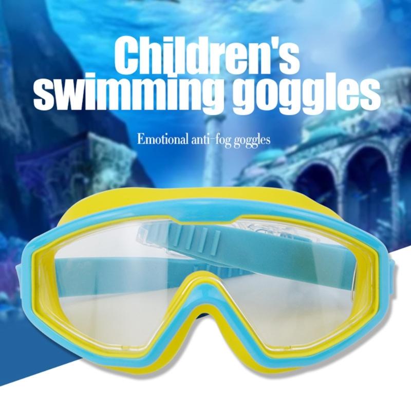 Kids Swimming Goggles, Kids Swim Goggles for Boys Girls Junior Children Age 3-16, Quick Release Strap Anti-Leak Goggles