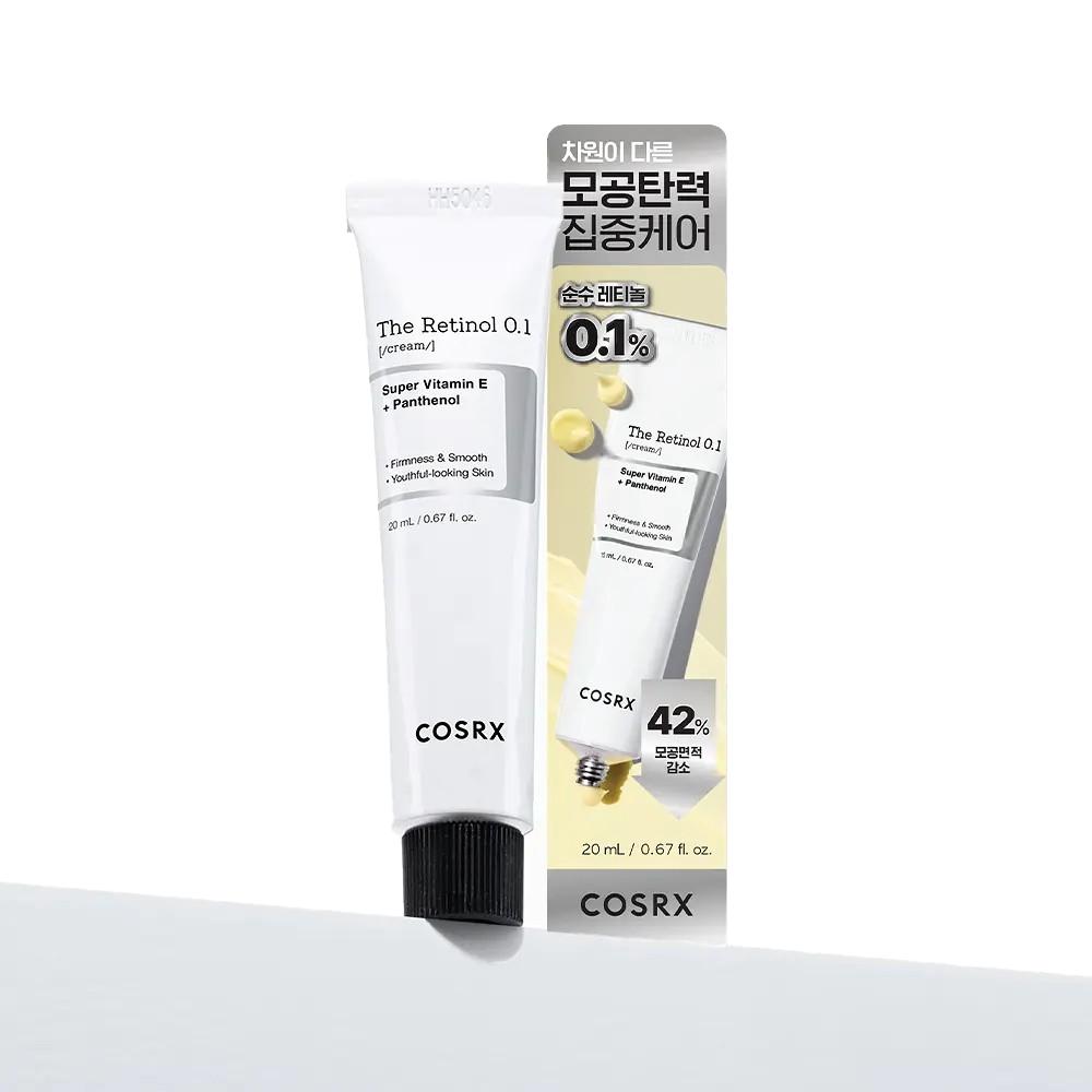 COSRX The Retinol 0.1 Cream 20ml Anti-Aging Night Treatment Wrinkle Care Korean Skincare