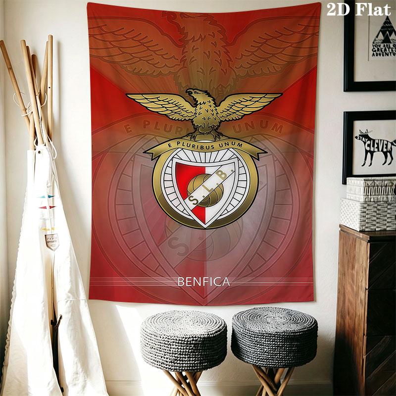 S.L. Benfica Wall Hanging Printed Fabric Blanket Decorative Tapestries for Bedroom Living Room Home Decor