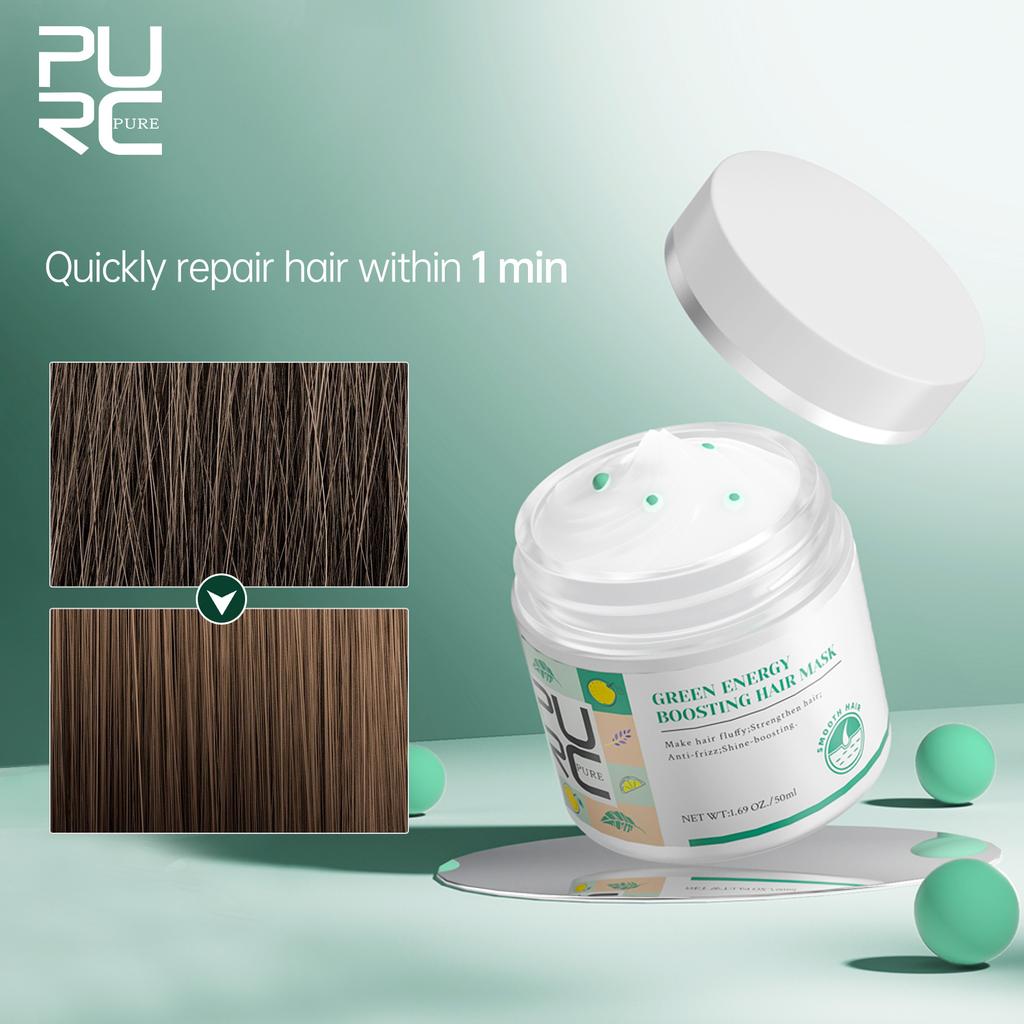 Repair and Moisturize Dry Hair Conditioner Green Bead Hair Mask