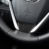 Carbon Fiber Car Steering Wheel Panel Cover Sticker For Toyota Highlander 15-18