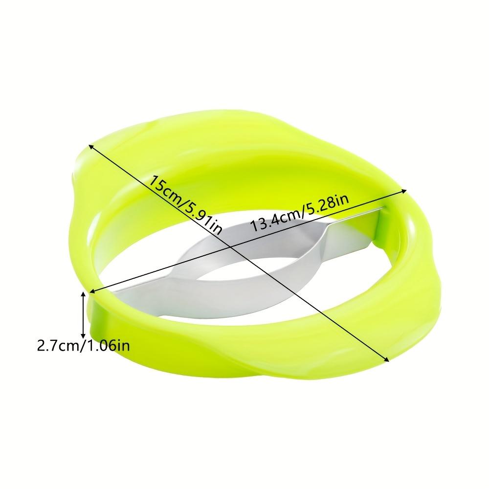 Durable Plastic Mango Cutter with Easy-Grip Handle, Creative Kitchen Gadget for Peeling and Pitting, Efficient Fruit Slicer for Perfect Mango Slices