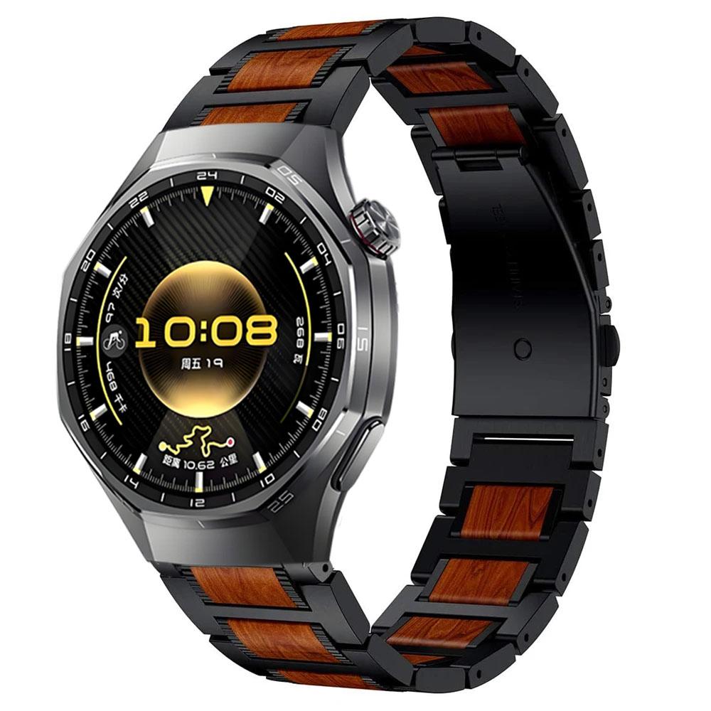 22mm Metal Rosewood Strap For Huawei