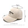 Letter Embroidered Baseball Cap High Quality Sunscreen Hat Creative Snapback Hat  Daily Wear