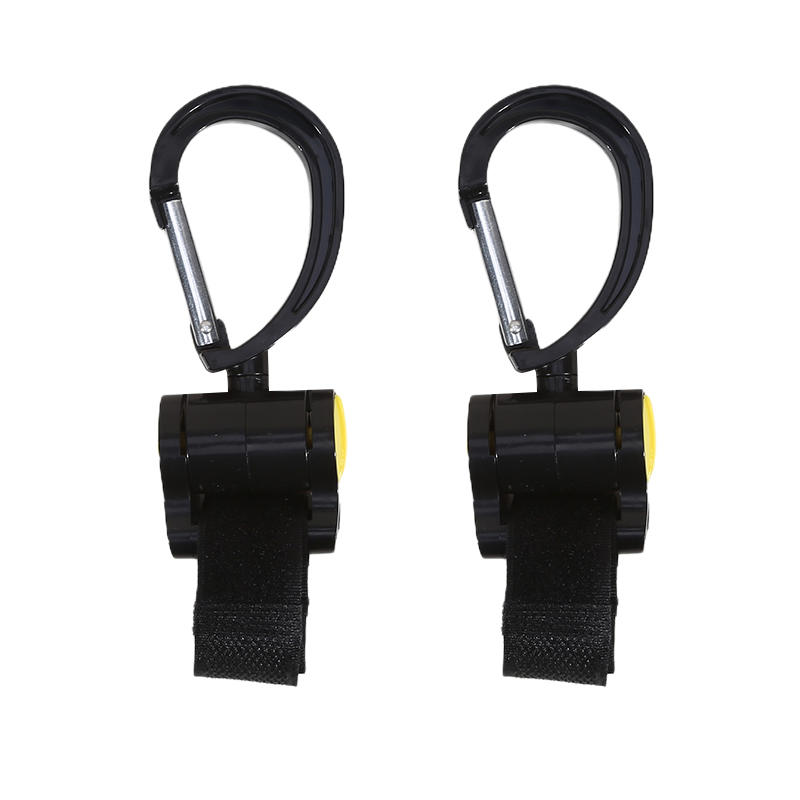 2Pcs Electric Scooter Helmet Lock Hooks No Drill Universal Front Hanging Rack Stroller Mommy Hook Heavy Duty Storage Holder