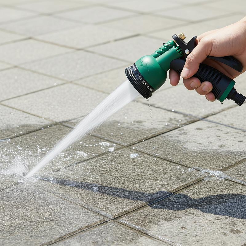 Garden Hose Spray Nozzle With Adjustable Multi Spray Modes Non Slip Handle For Yard Watering Car Washing Outdoor Cleaning