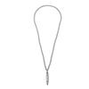 Terahertz Necklace Terahertz 109pcs Healing Stone Beads Power Energy Stone Necklace for Men Women