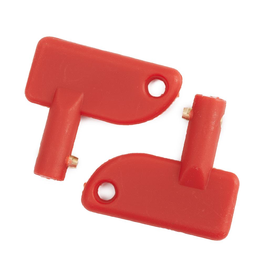 Keys Cut Off Switch Key Accessories For Battery Isolator Switch For Marine For Truck Power Replacement Set 2pcs