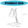 Phone Holder Built in Wireless Charging Slot Height Adjustable Stand for Phone 16 15 14 Tabletop Support Cradle