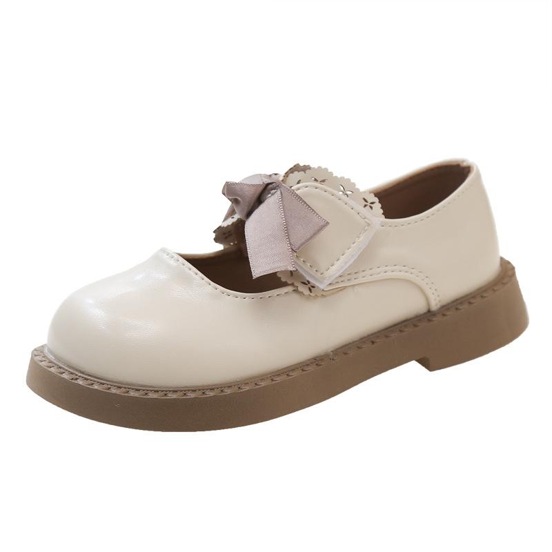 New Spring and Autumn Girls Simple Fashion Dance Performance Soft Sole Comfortable Leather Shoes