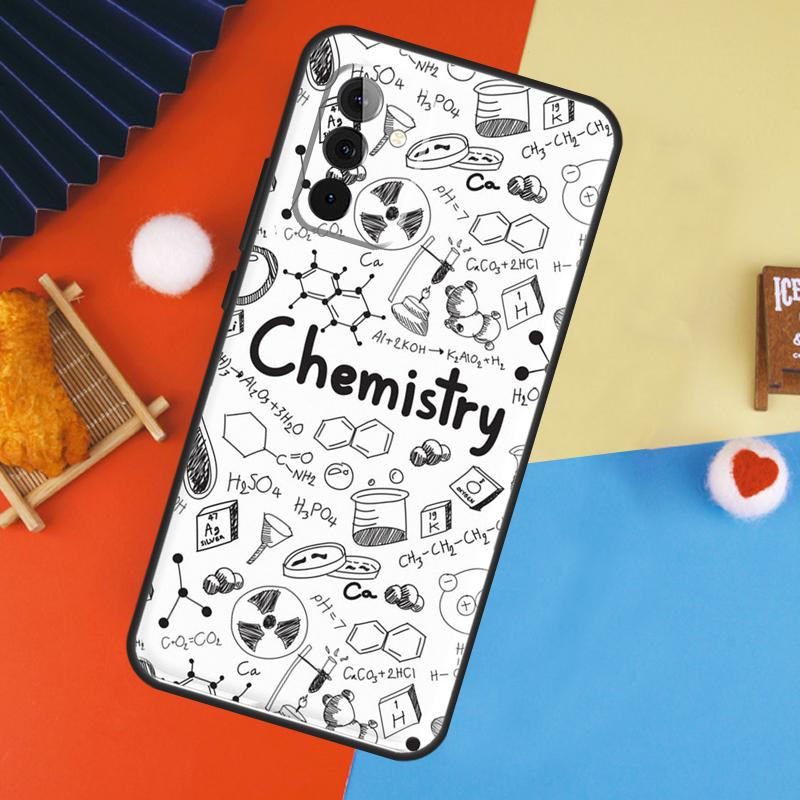 Vintage Chemie-Labor-Hülle Für Samsung Galaxy A54 A34 A14 A55 A35 A33 A53 A13 A23 A17 A06 A16 A56 A36 A52 A32 A15