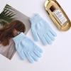 Five-Finger Bath Scrubber Gloves for Adults - Exfoliating and Mud Rubbing Gloves