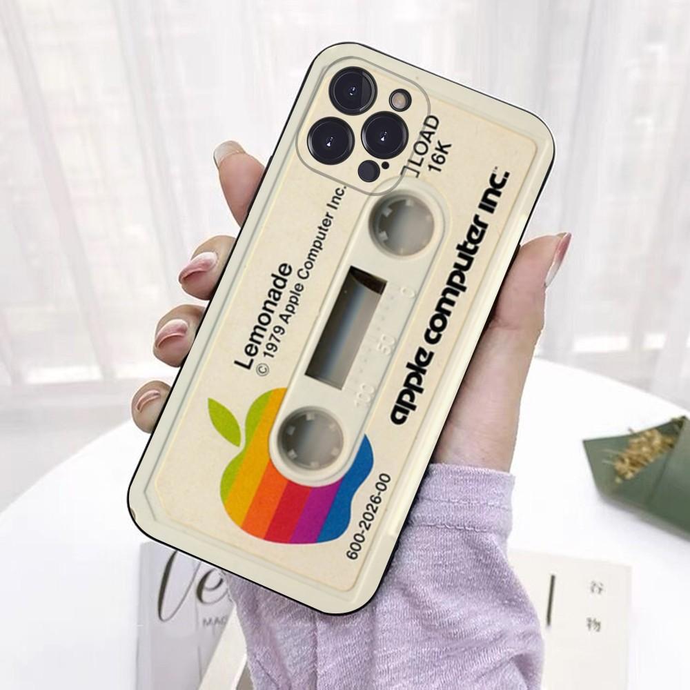 Vintage Cassette Tape Phone Case For IPhone 16 15 14 11 12 13 Mini Pro XS Max Cover 6 7 8 Plus X Funda Shell