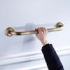 Barra de agarre Latón antiguo Montaje en pared 52 cm Asideros de seguridad para baño Barra de agarre para ducha Pasamanos para bañera Barra de asistencia para el hogar Agarre