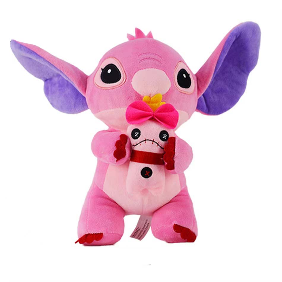 New 12Cm 20Cm 25Cm Stitch Stuffed Plush Models Cartoon Stuffed Plush Dolls Anime Plush Baby Toys Kawaii Kids Birthday Gift