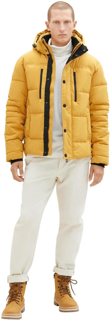 Winter Jacket Tom Tailor Down Jacket with Detachable Hood (1037346) Golden Autumn