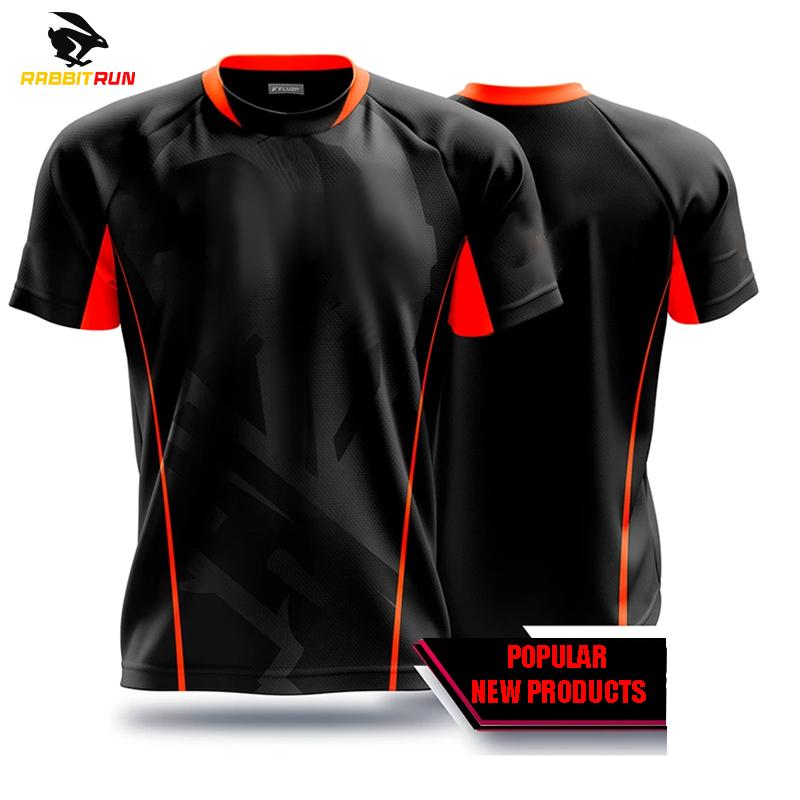 2024 E-Sport-Stil Tops Herren T-Shirt Fitness Laufen Kurzarm Mode Jungen Sportbekleidung Fan Training Kinder Fußball T-Shirt