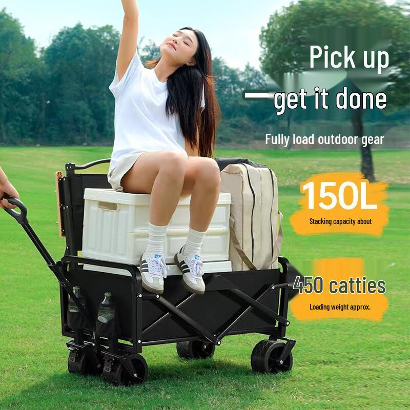 Foldable Outdoor Utility Wagon Cart