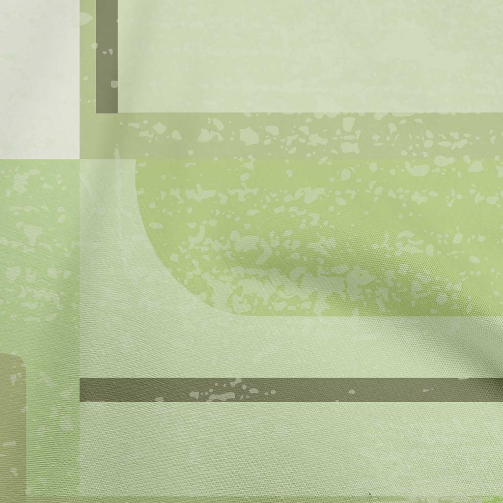 oneOone Cotton Flex Light Green Fabric Geometric Abstract Random Shapes Diy Clothing Quilting Fabric Print Fabric By Yard 40 Inch