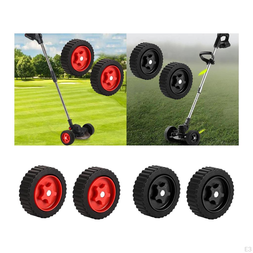 2 Pieces Wheels Auxiliary Multifunctional Part Replacement Tire Attachment Caster