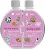 Hiskin Puzle Travel Body Zestaw Podróżny [Żel + Balsam Do Ciała] 2X90Ml