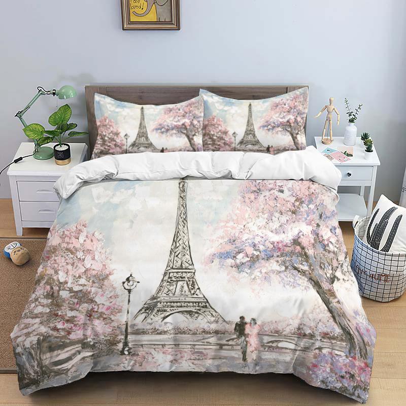 HD Printed Bedding Set Boys and Girls Bed Twin Duvet Pillow Case Bedding Set King Size Bedding Set