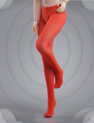 Fire Girl Toys Red Pantyhose for Scale Action Figure Female Soldier Wardrobe Seamless Pantyhose Not Include and [TOYBARJAPAN] FG-YC-008B 1/12 (Does
