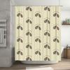 Vintage Floral Shower Curtain Waterproof Farmhouse Bathroom Decor Set Nature Botanical Scenic Fabric Backdrop