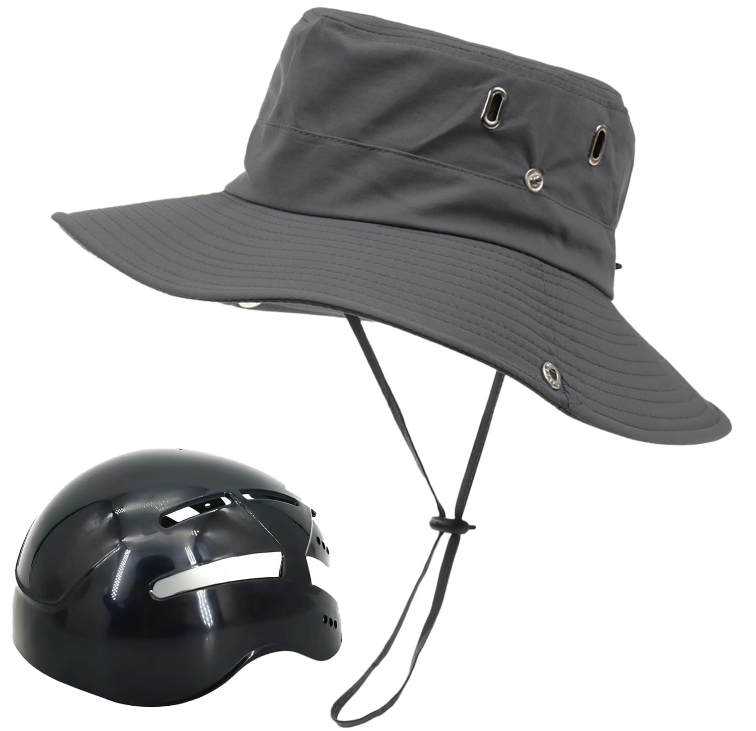 

AUFDOPF Велосипедный CE Велоспорт Подходит для окружности головы с подбородочным ударом для мужчин и Идеально подходит для повседневного и школьного шлема, Встроенная шляпа, Сертифицированный, Шляпа, серый